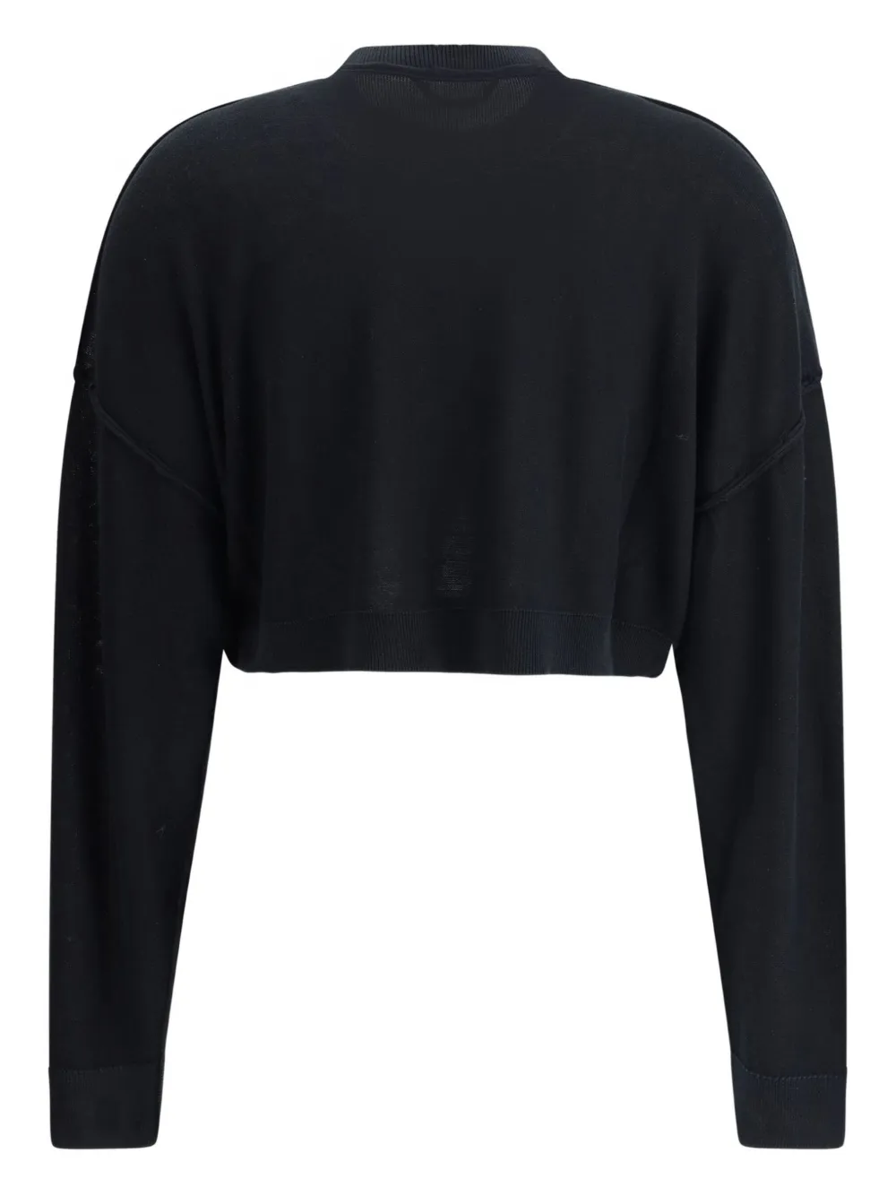 Balenciaga Trui met geborduurd logo Zwart