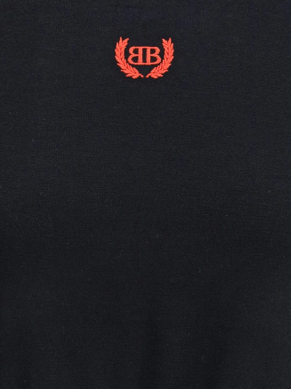 Balenciaga Trui met geborduurd logo Zwart