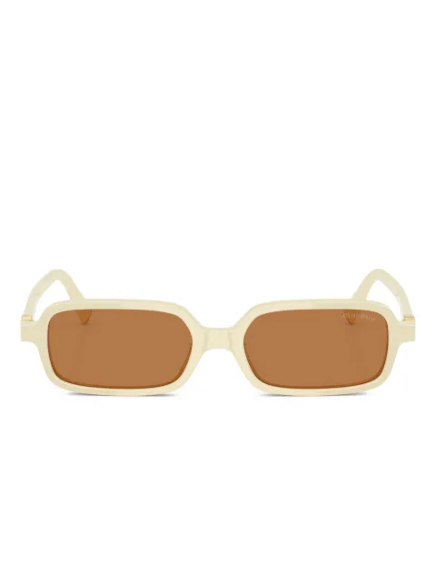 Miu Miu Eyewear logo-lettering sunglasses 