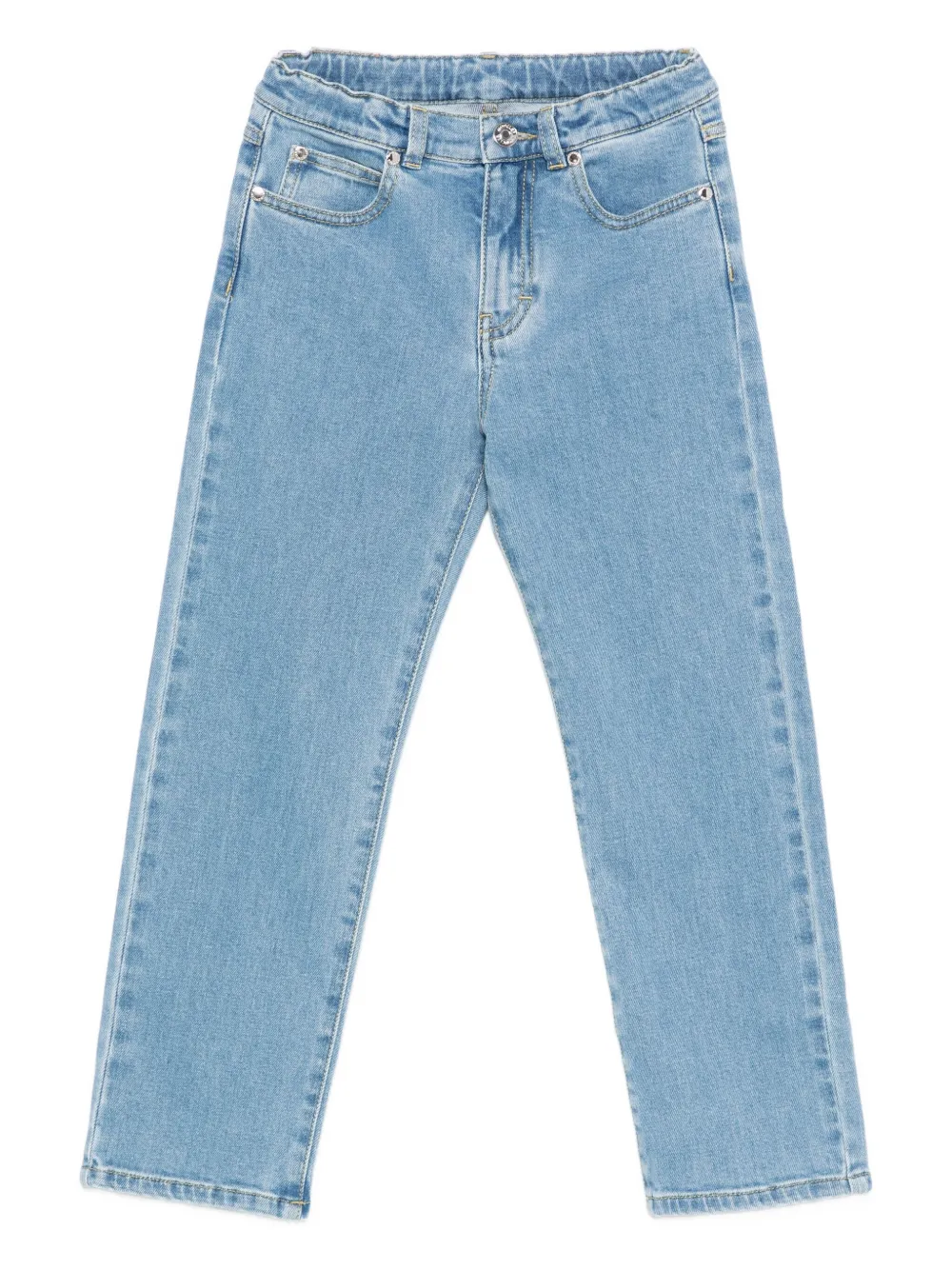 Moncler Enfant cotton jeans | Blue | Image 1