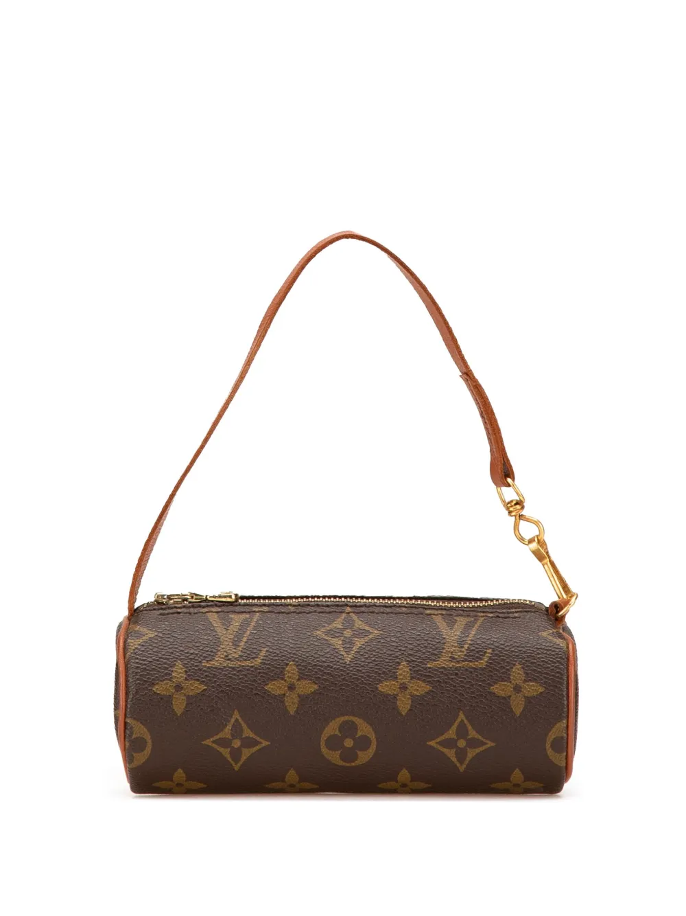 Louis Vuitton Pre-Owned 2000-2024 モノグラム パピヨン ポシェット ハンドバッグ - ブラウン Louis Vuitton Pre-Owned 2000-2024 モノグラム パピヨン ポシェット ハンドバッグ - ブラウン