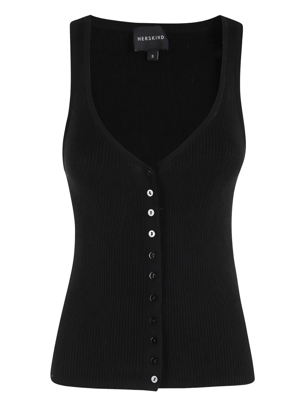 HERSKIND Nellie tank top | Black | Image 1