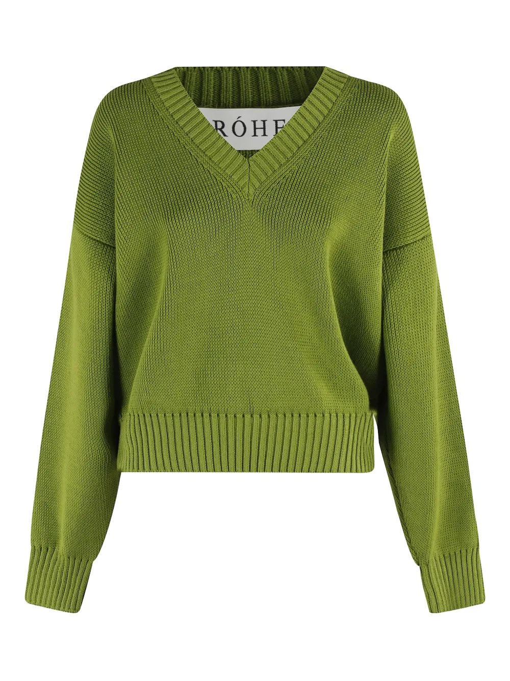 Róhe suéter con cuello en V | verde | Image 1