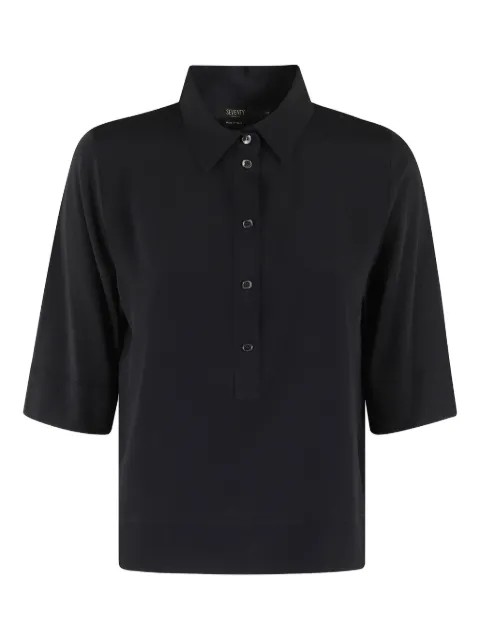 Seventy cotton polo top 