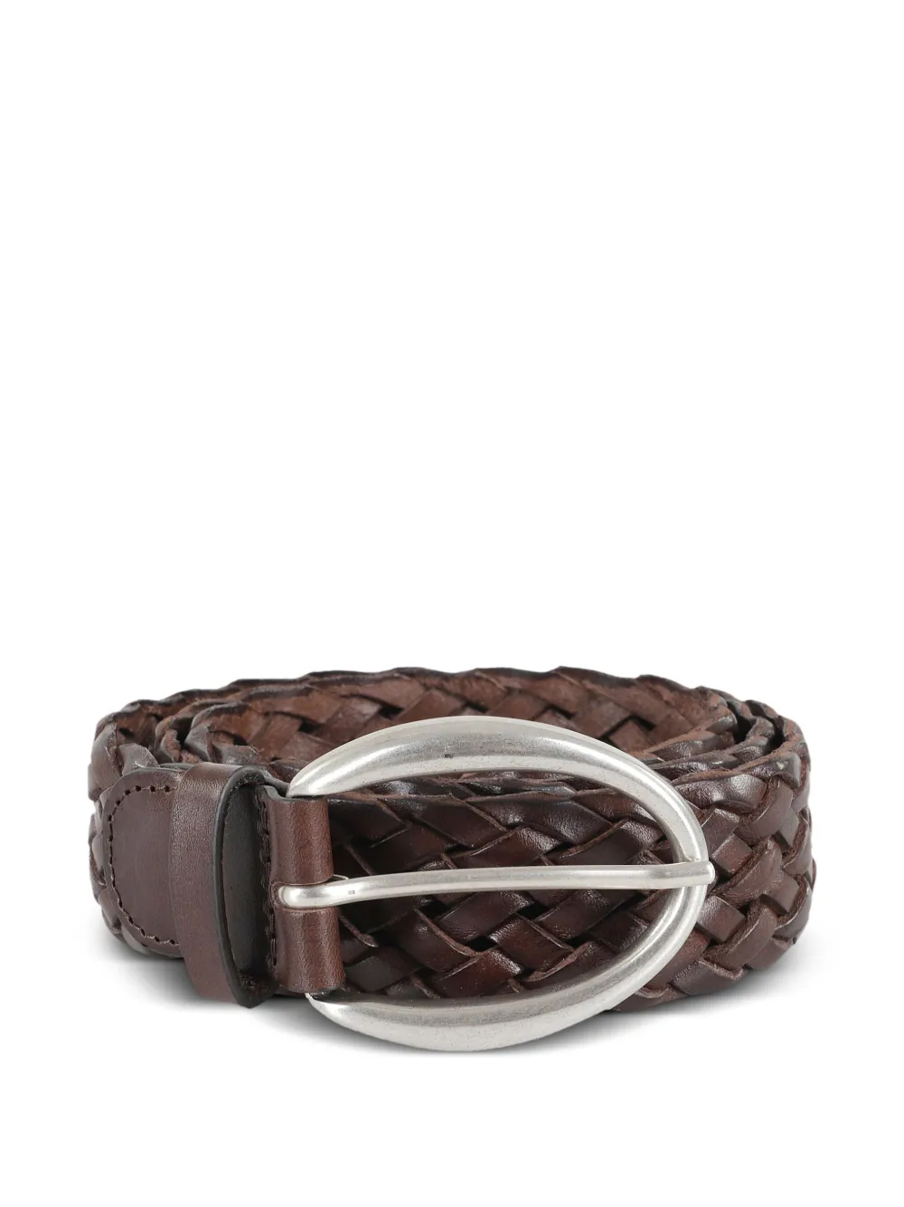Orciani Braided-leather Belt
