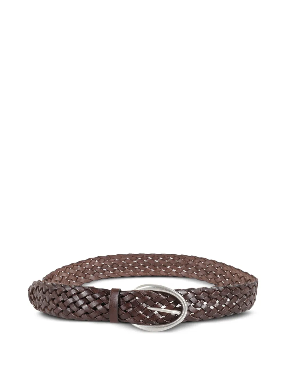 Orciani Leren riem Bruin
