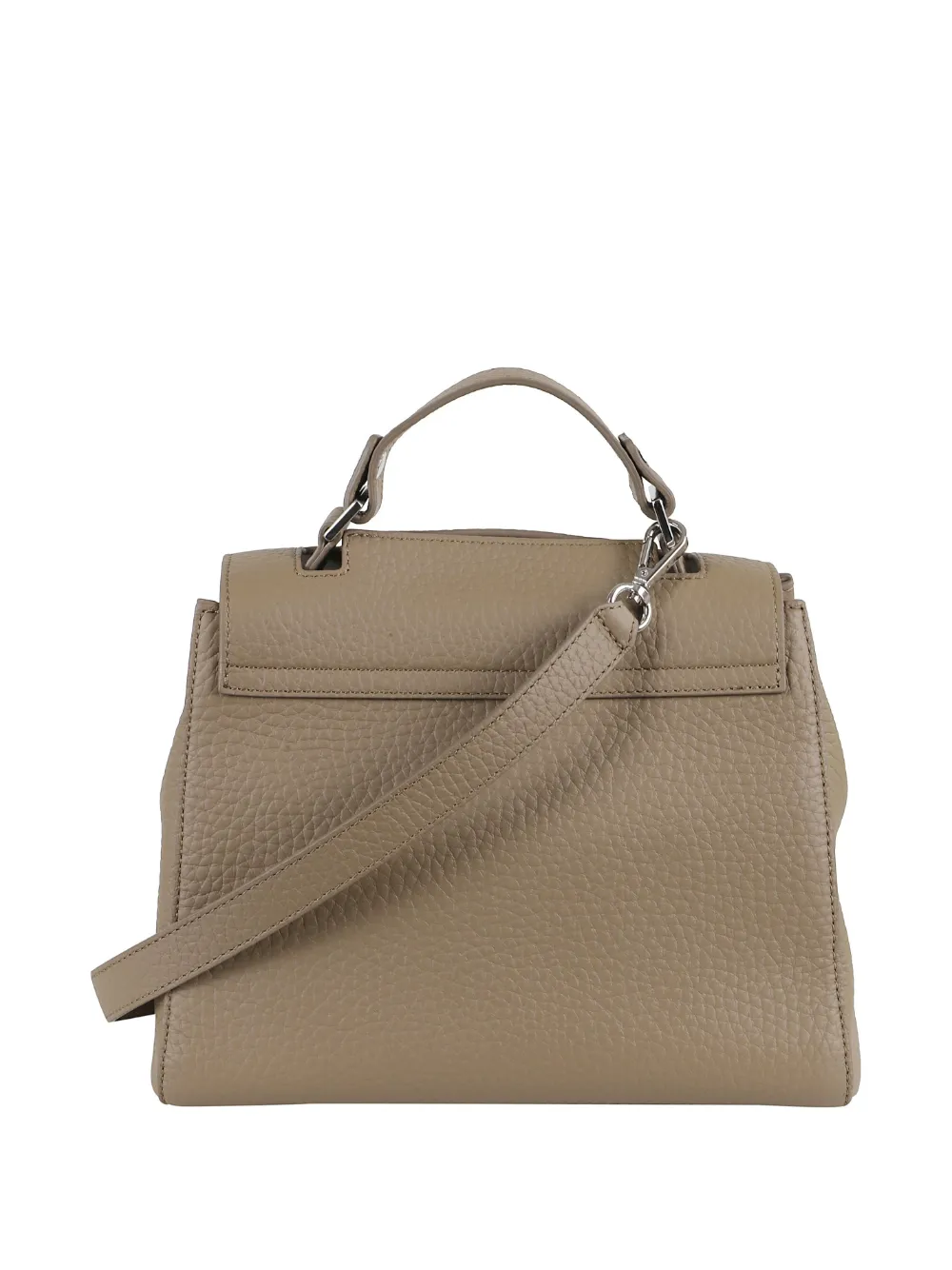 Orciani small Sveva Soft tote bag KIWI