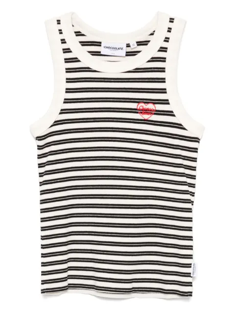 CHOCOOLATE striped tank top