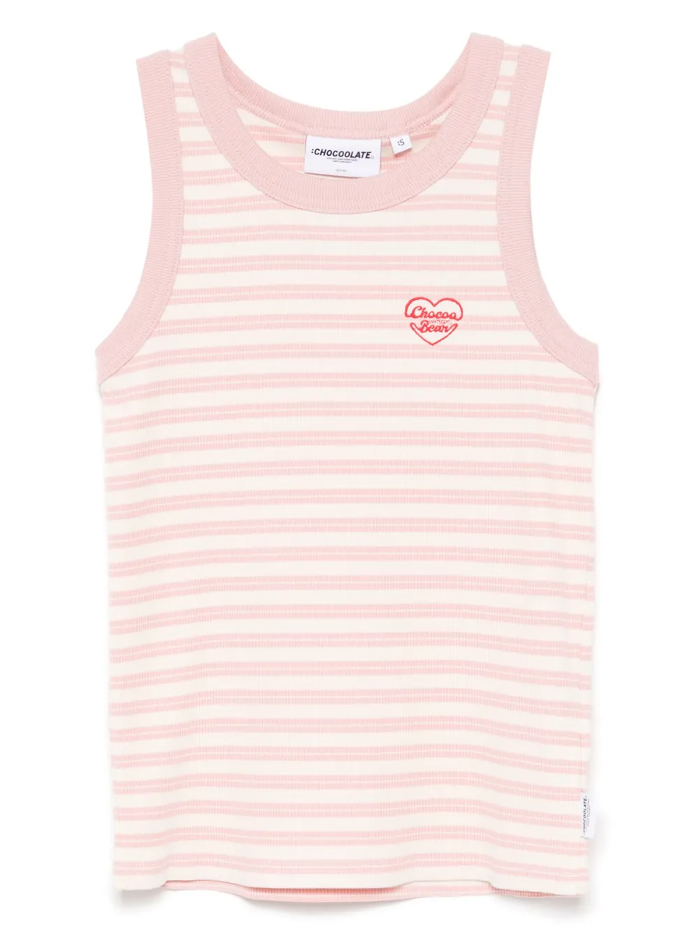 CHOCOOLATE camiseta con rayas estampadas | rosado | Image 1