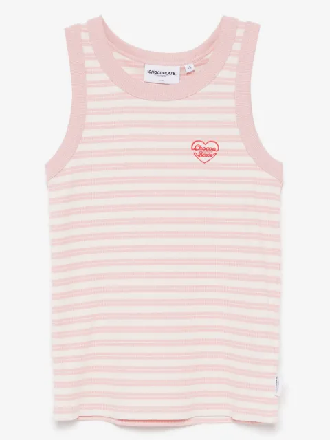 CHOCOOLATE striped tank top
