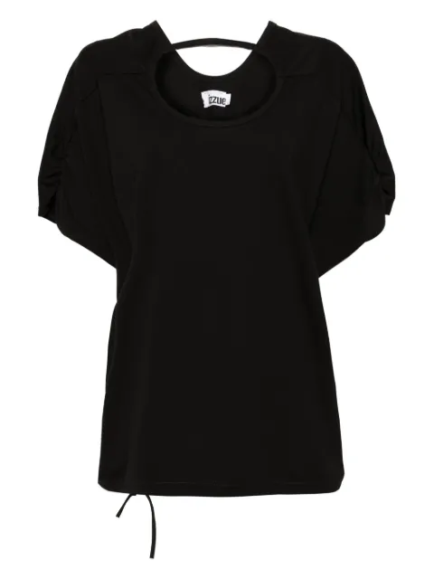 izzue cut-out detail T-shirt