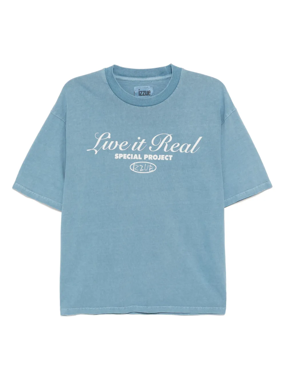 izzue playera con estampado gráfico | azul | Image 1