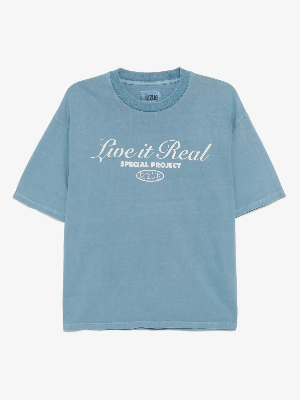 izzue graphic-print T-shirt | Blue | Image 1