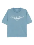 izzue graphic-print T-shirt - Blue
