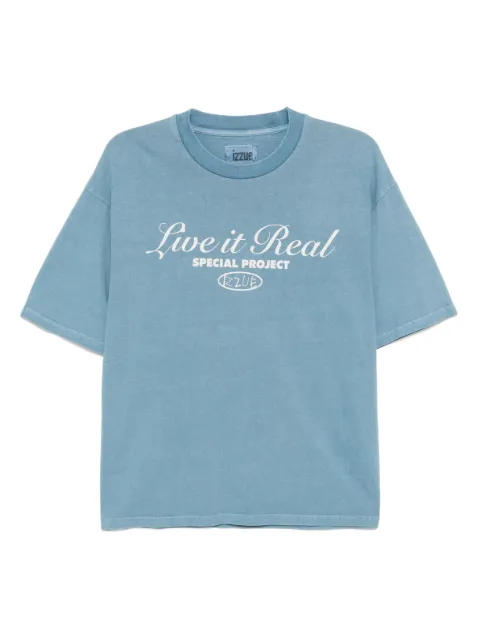 izzue t-shirt à imprimé graphique