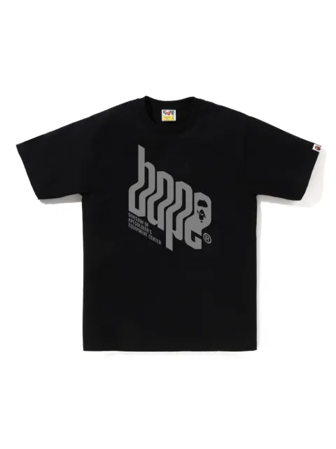 A BATHING APE® playera con estampado gráfico