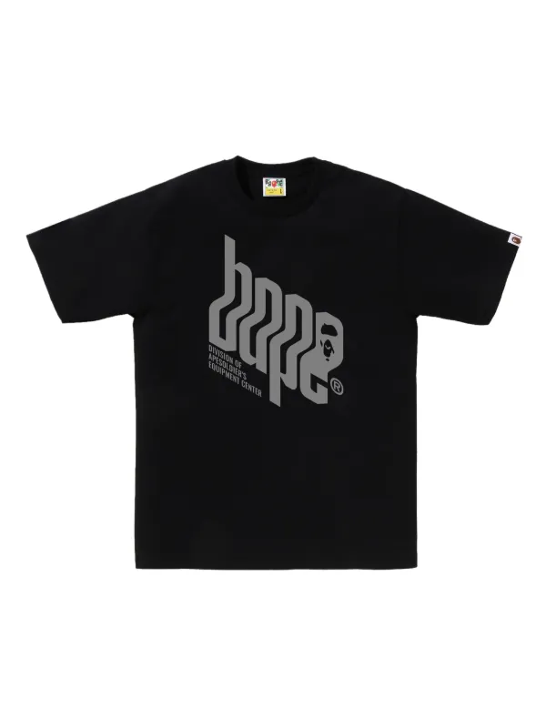 A BATHING APE グラフィックTシャツ ブラック A BATHING APE® グラフィック Tシャツ | ブラック | FARFETCH JP