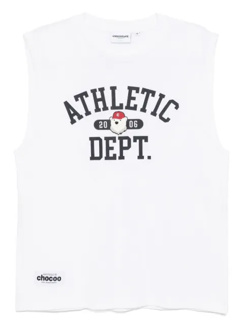 CHOCOOLATE graphic-print vest