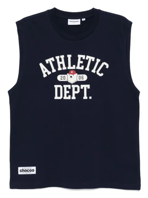 CHOCOOLATE graphic-print vest