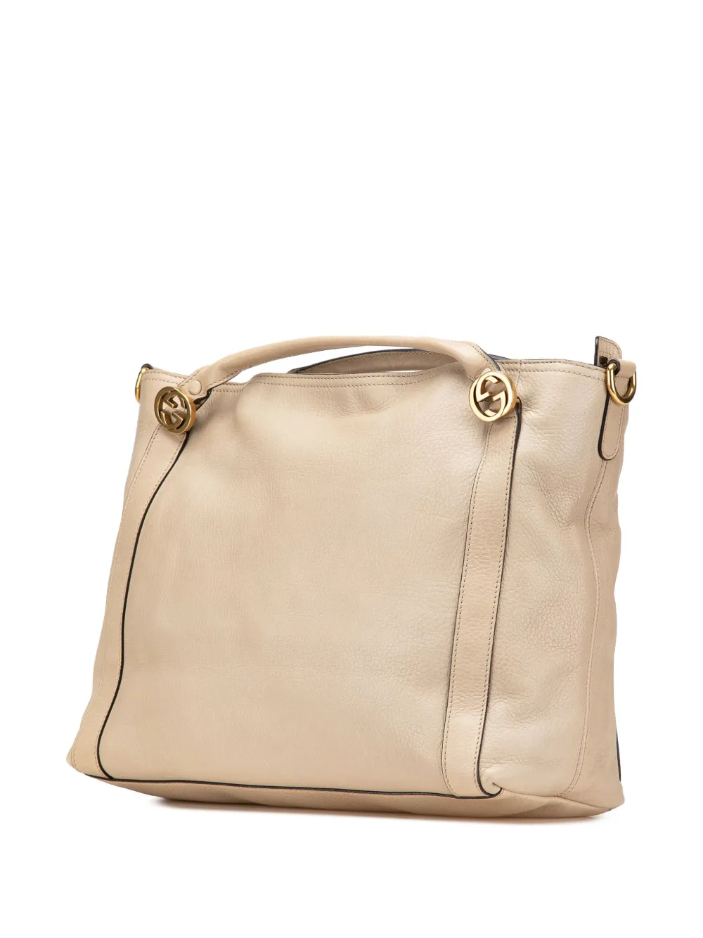 Gucci Pre-Owned 2000-2015 Medium Leather Miss GG satchel | Pre-Owned | Image 2