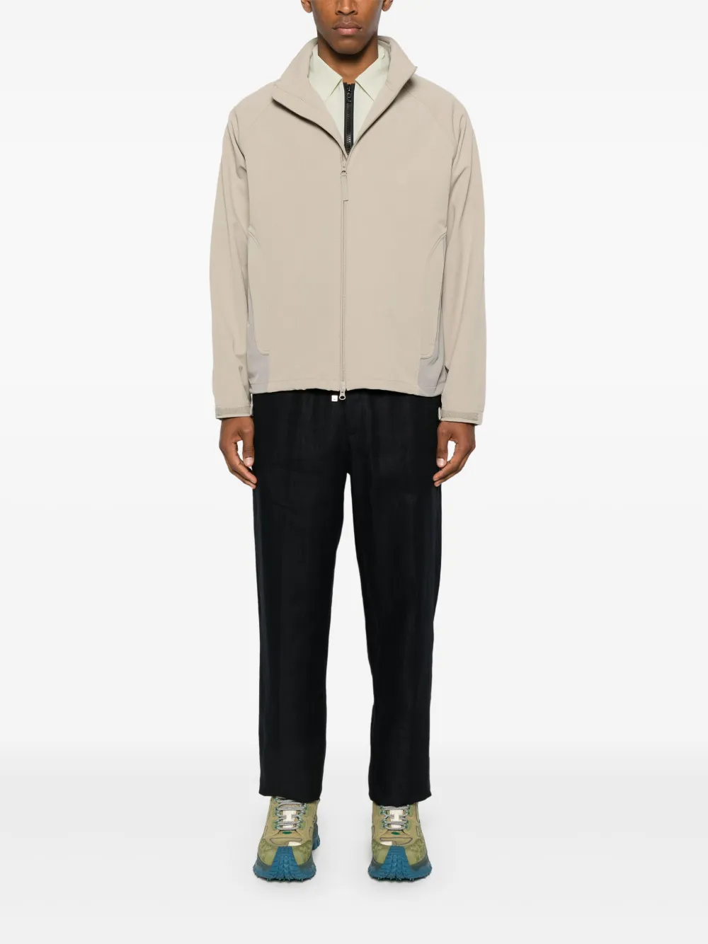 Moncler Linnen trainingsbroek - Blauw
