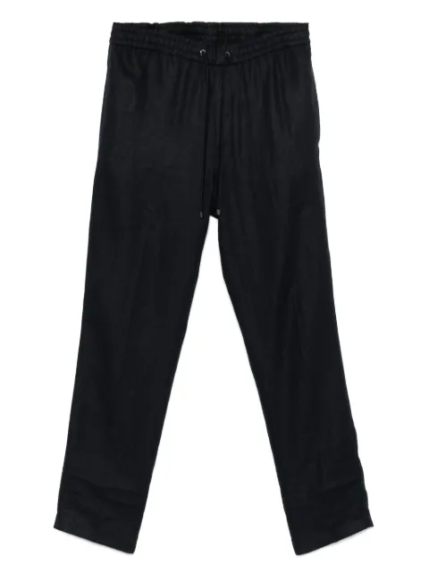 Moncler linen track pants