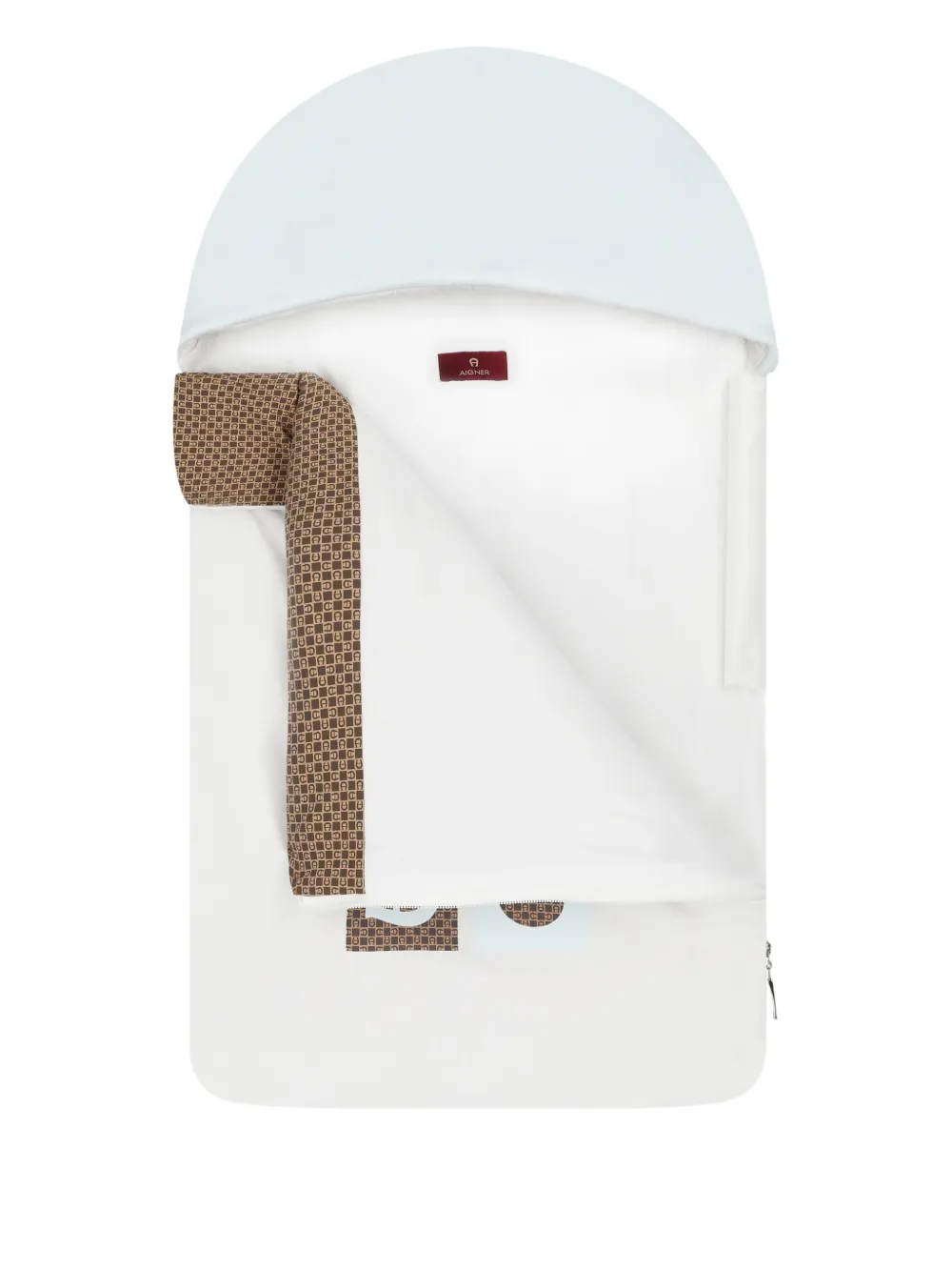 Aigner Kids Deken met logo Wit