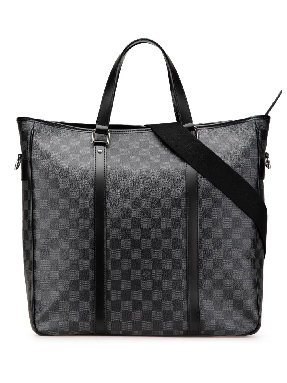 Louis Vuitton Pre-Owned 2008 ダミエ グラフィット タダオ PM サッチェルバッグ - ブラック Louis Vuitton Pre-Owned 2008 ダミエ グラフィット タダオ PM サッチェルバッグ - ブラック