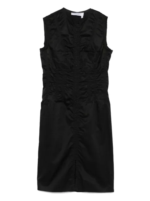 Saint Laurent Pre-Owned 2000s cotton midi dress