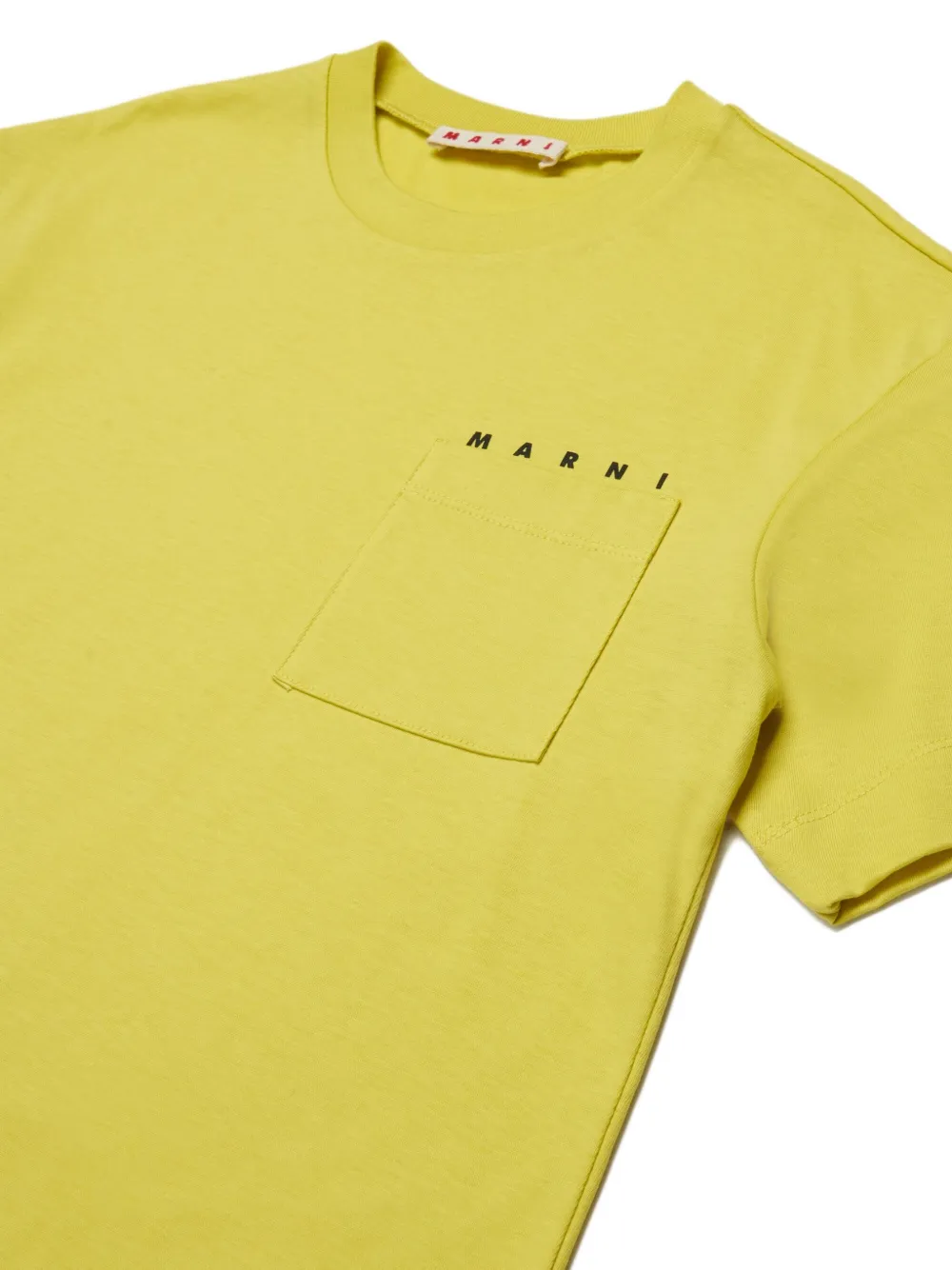 Marni Kids Katoenen T-shirt Groen