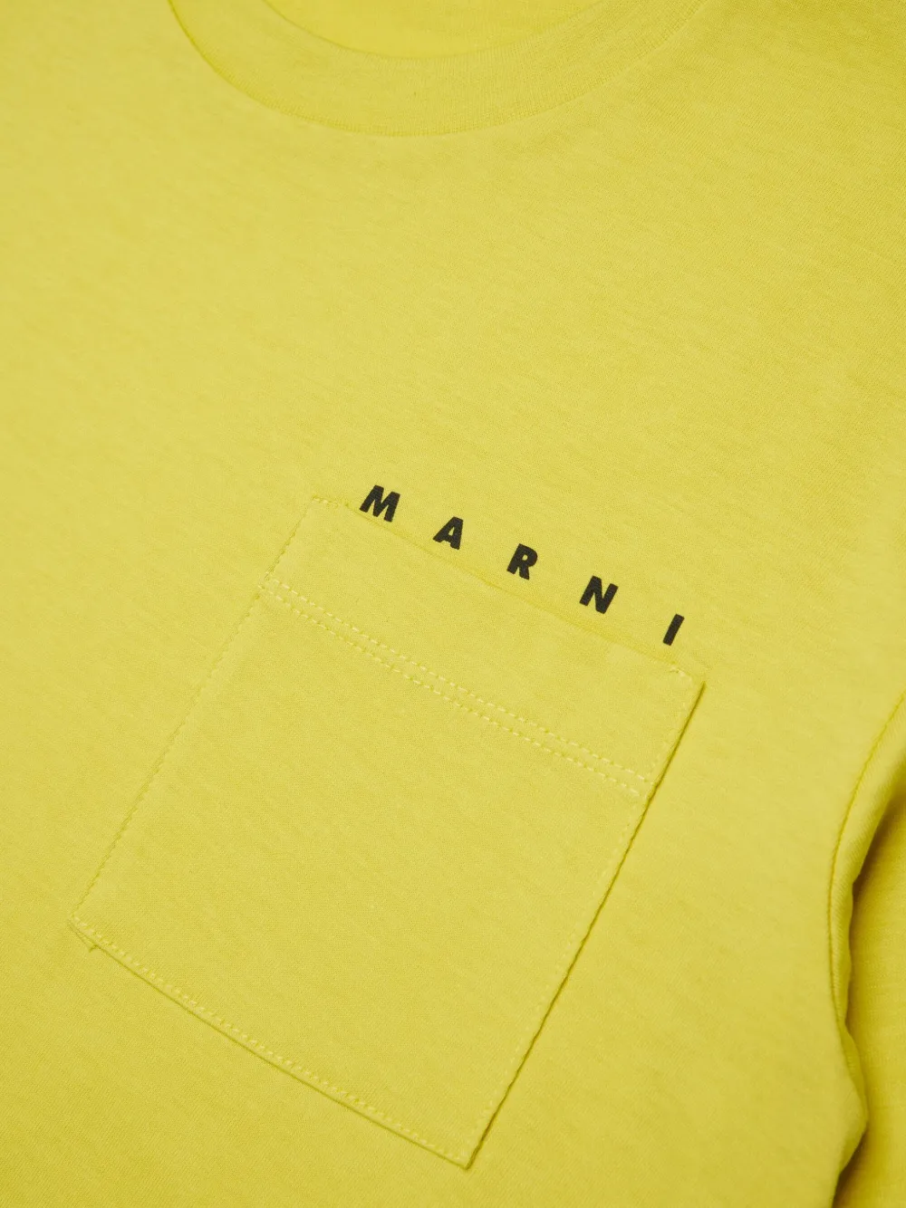 Marni Kids Katoenen T-shirt Groen