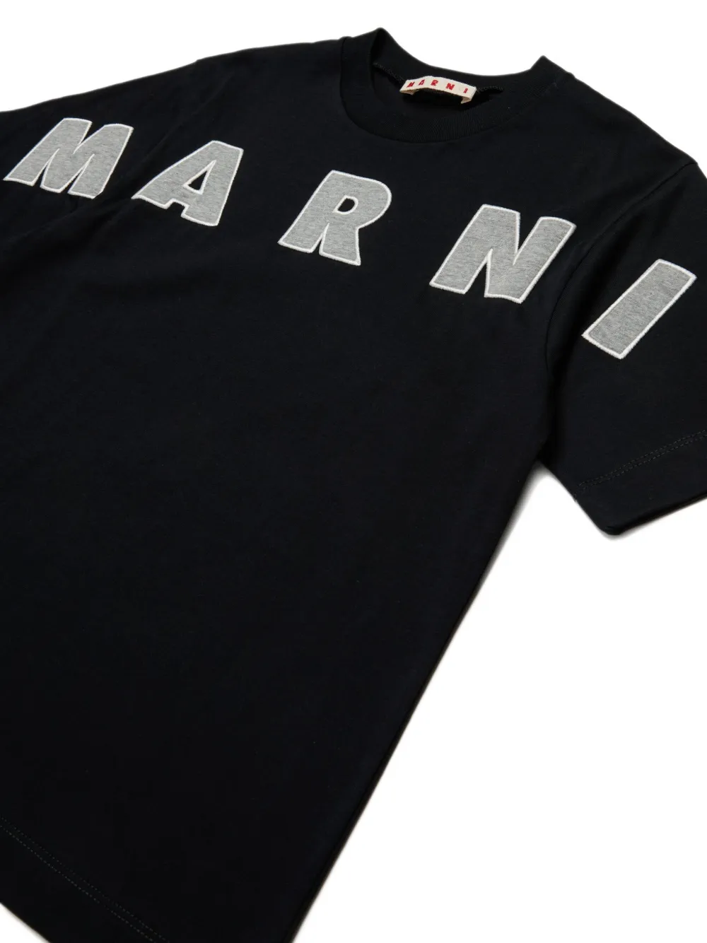 Marni Kids Katoenen T-shirt Zwart