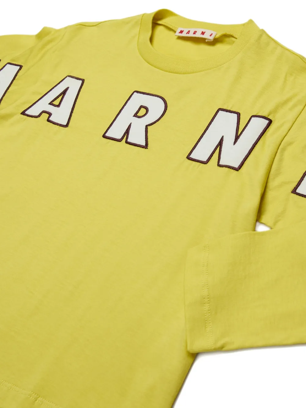 Marni Kids T-shirt met lange mouwen Groen