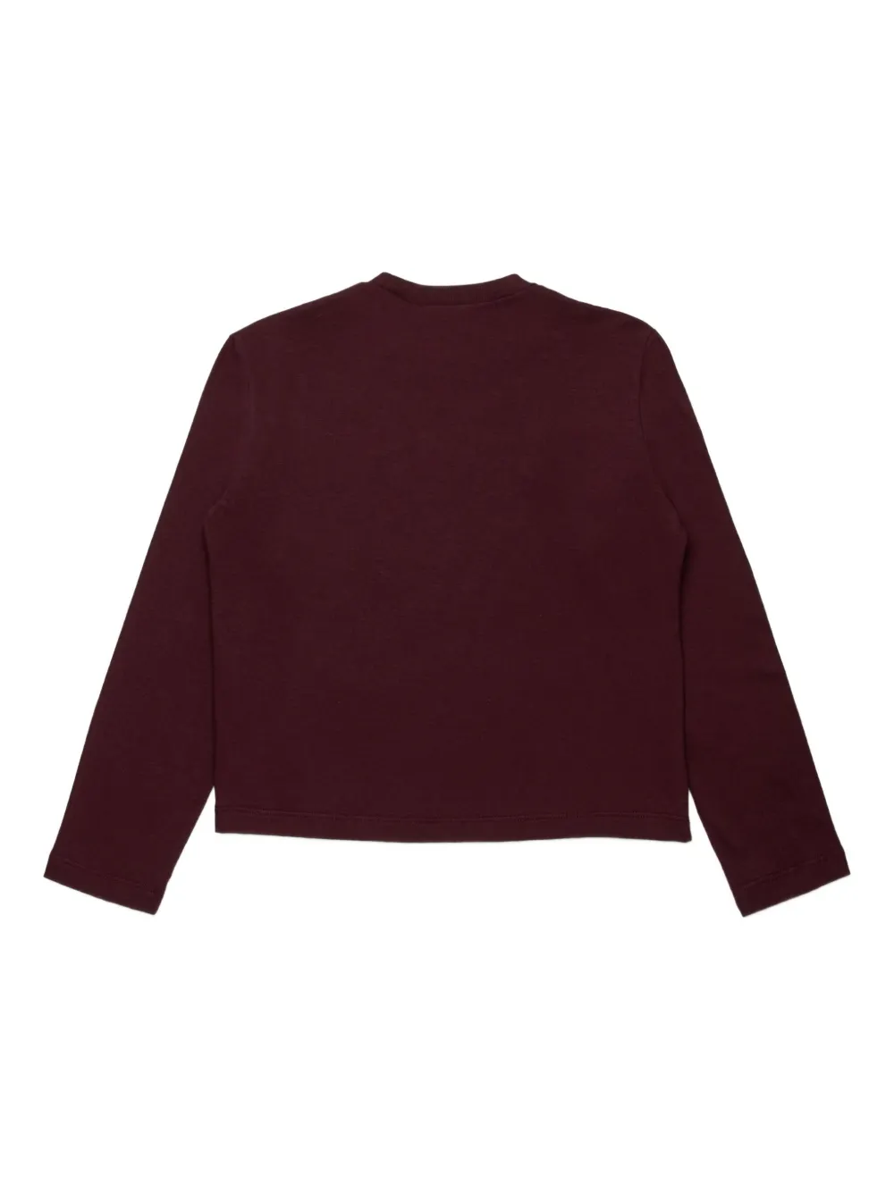 Marni Kids T-shirt met lange mouwen Rood