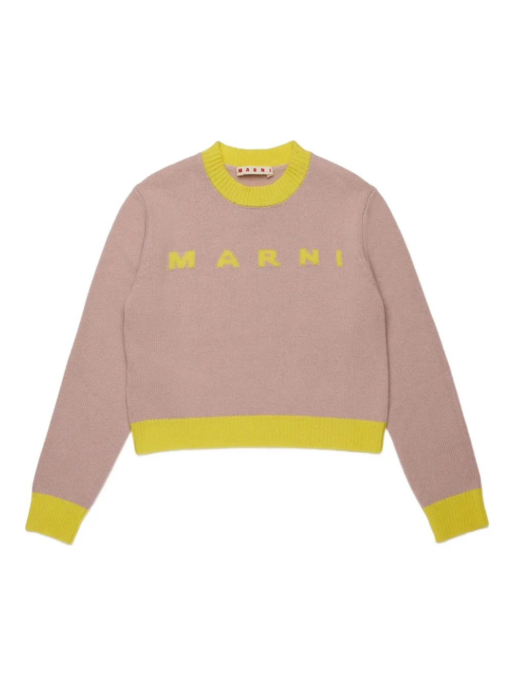 Marni Kids Trui met ronde hals Roze