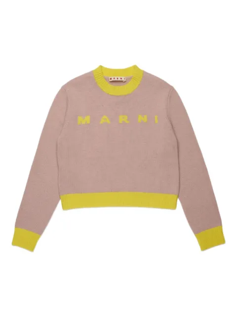 Marni Kids crew-neck sweater