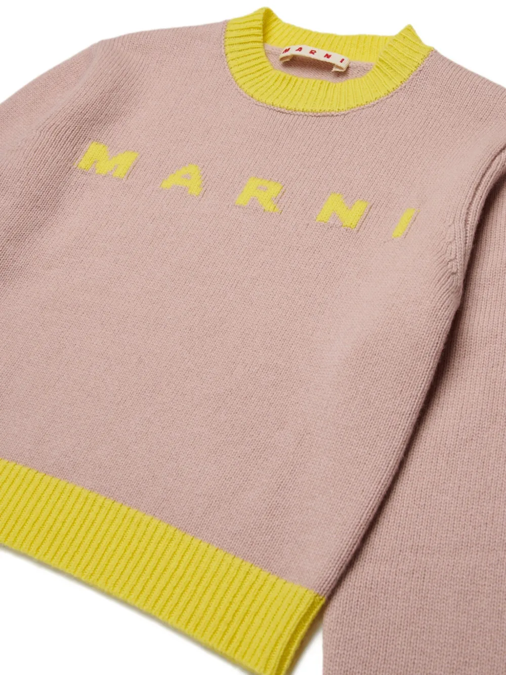 Marni Kids Trui met ronde hals Roze