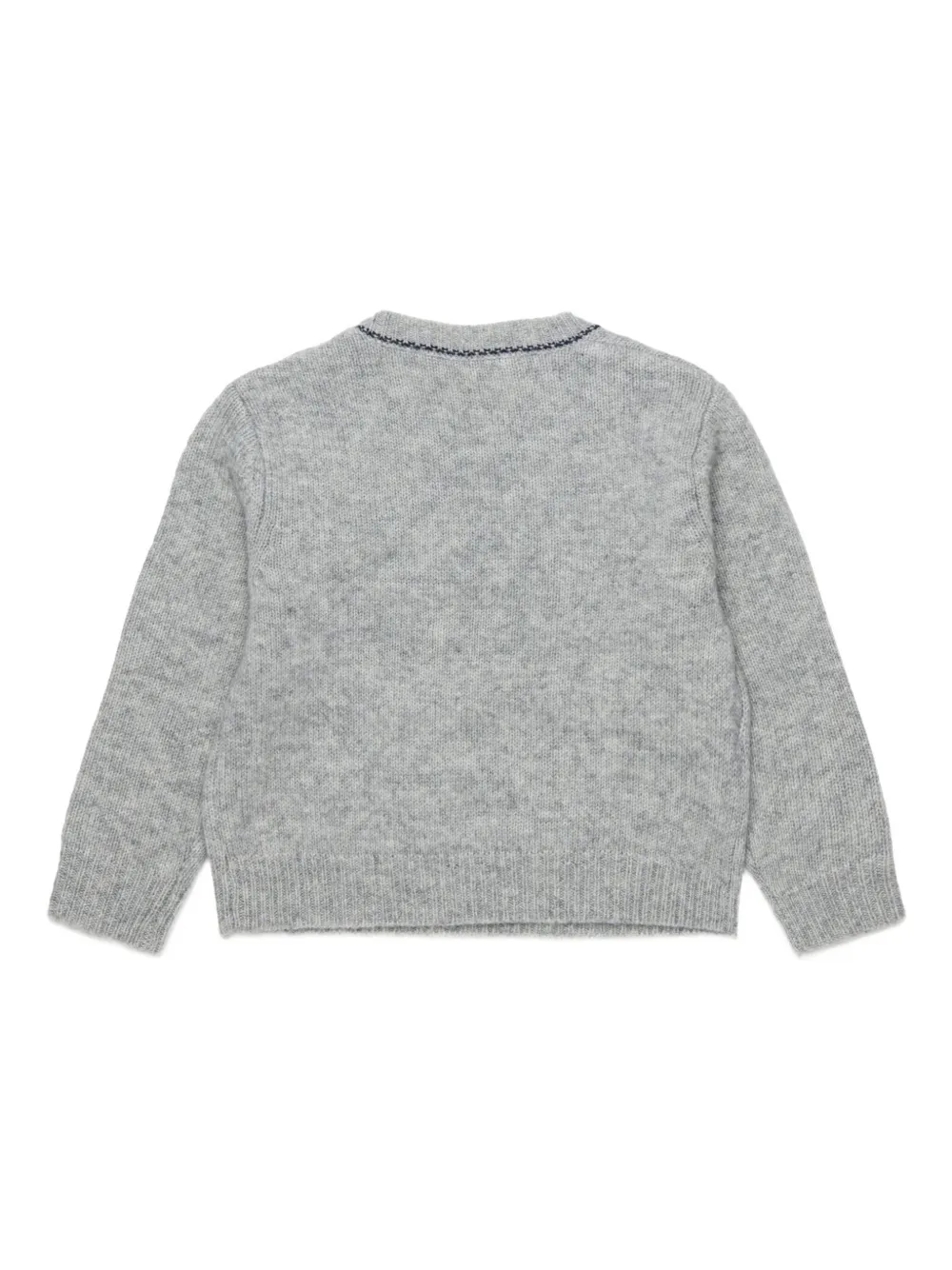 Marni Kids Trui met geborduurd logo Grijs