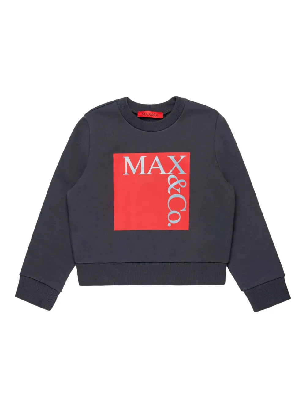 MAX&Co. Kids Sweater van katoen Blauw