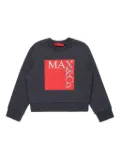 MAX&Co. Kids cotton sweatshirt - Blue