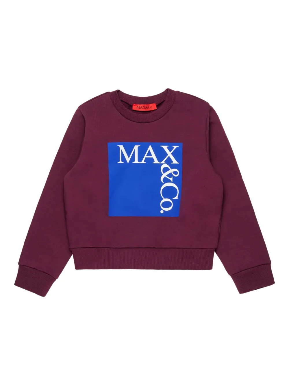 MAX&Co. Kids Sweater van katoen Rood