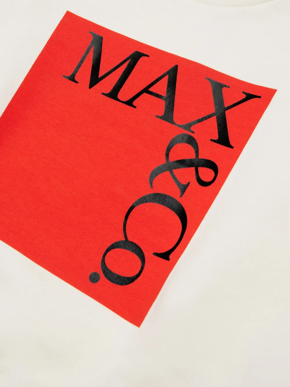 MAX&Co. Kids Sweater van katoen Wit