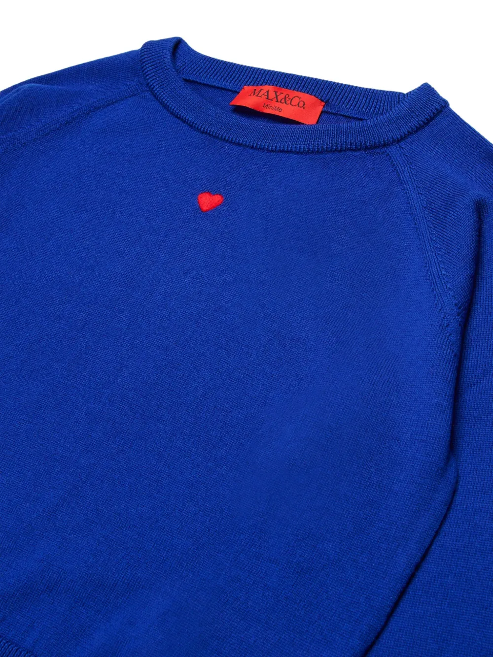 MAX&Co. Kids wool sweatshirt Blauw
