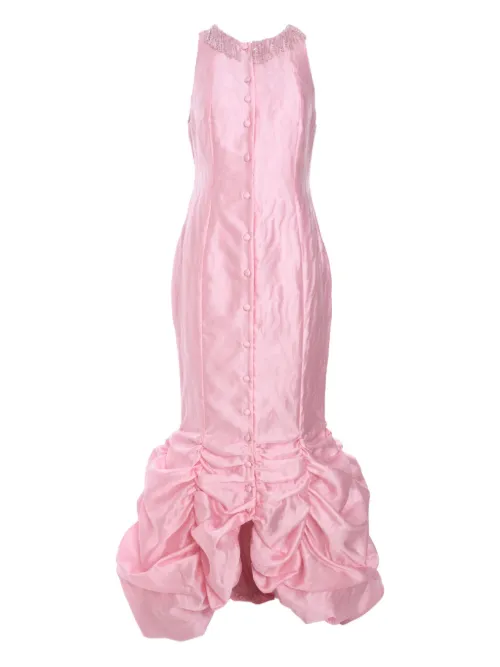 Baruni robe longue Gwyneth - Rose - Baruni - Modalova