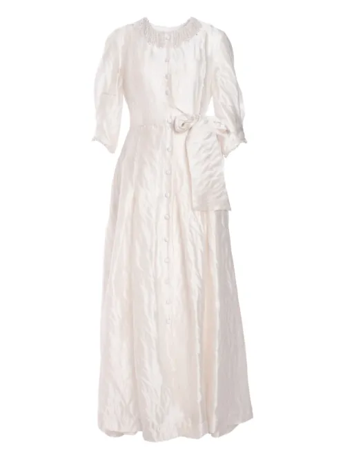 Baruni robe Farrah - Blanc - Baruni - Modalova