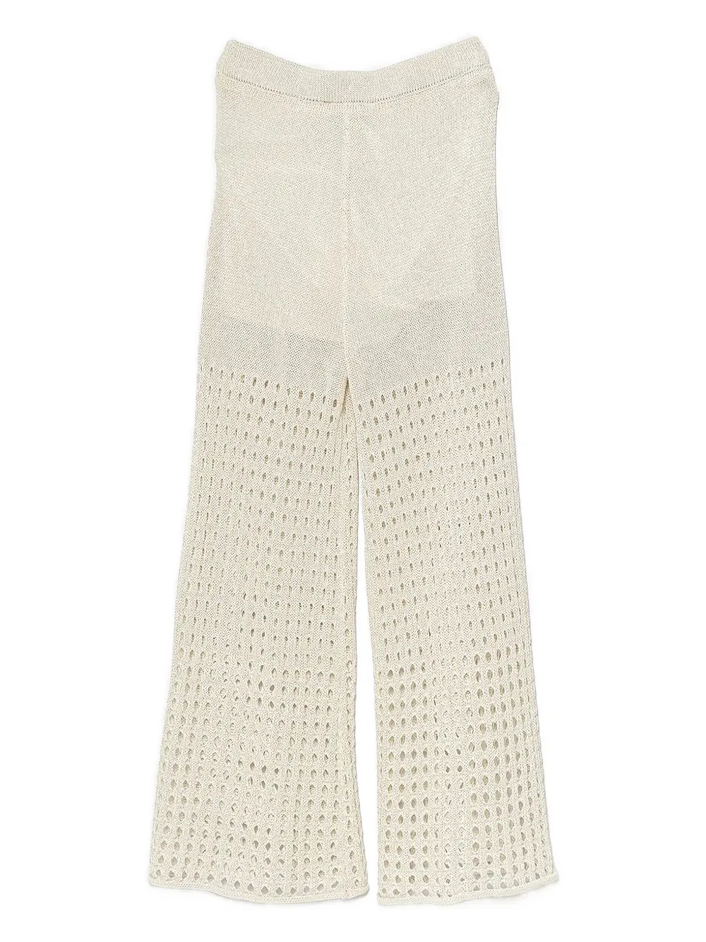 TWINSET Kids Broek met ringlets Beige