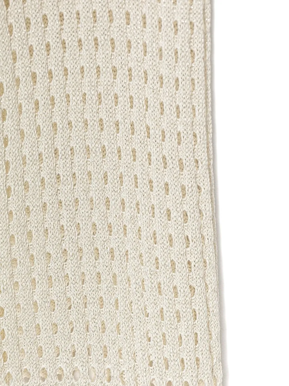 TWINSET Kids Broek met ringlets Beige