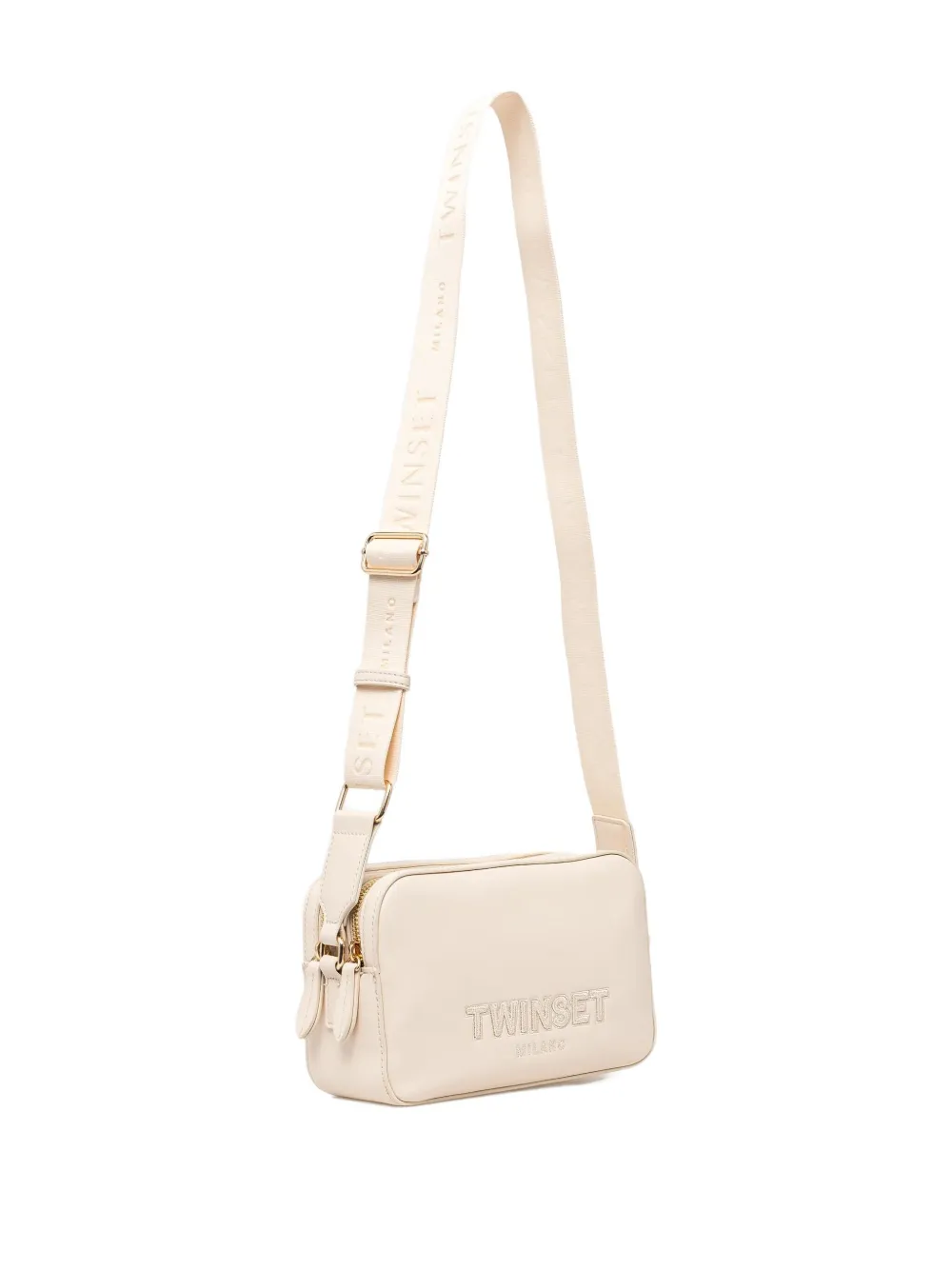 TWINSET logo-detail double-zip cross body bag | Image 2