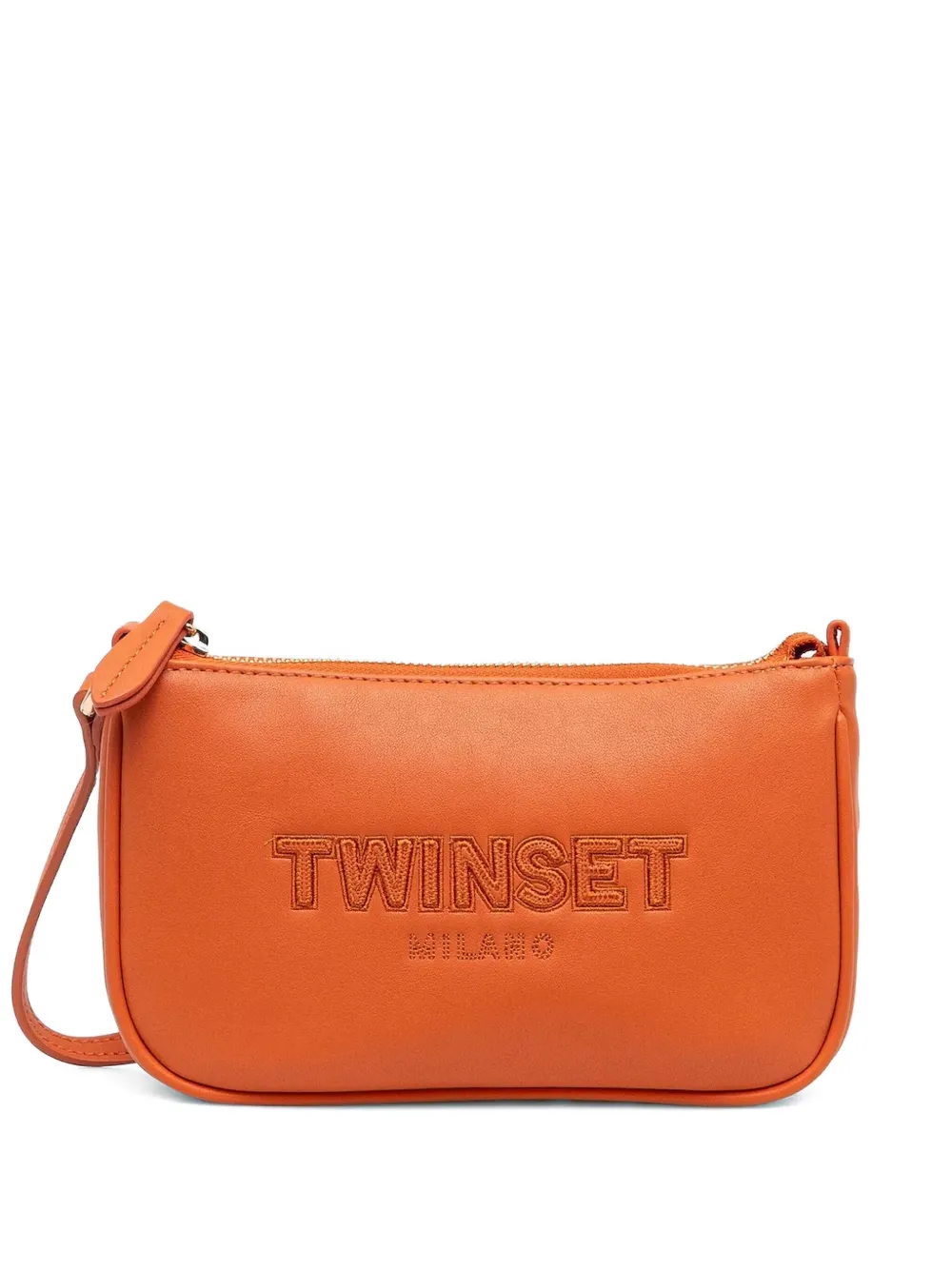 TWINSET Crossbodytas met logo-reliëf Oranje
