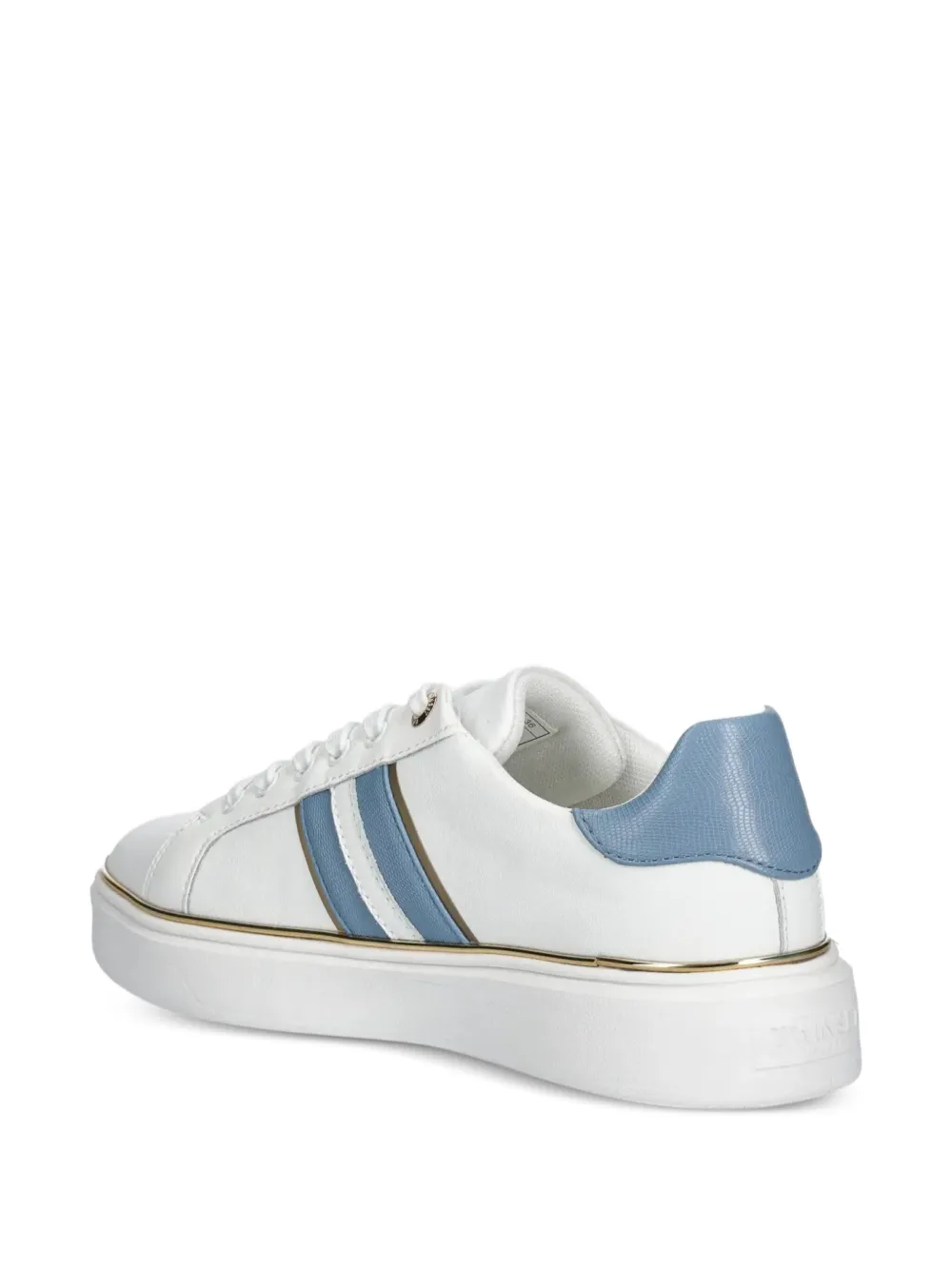 TWINSET contrasting-stripes platform sneakers White